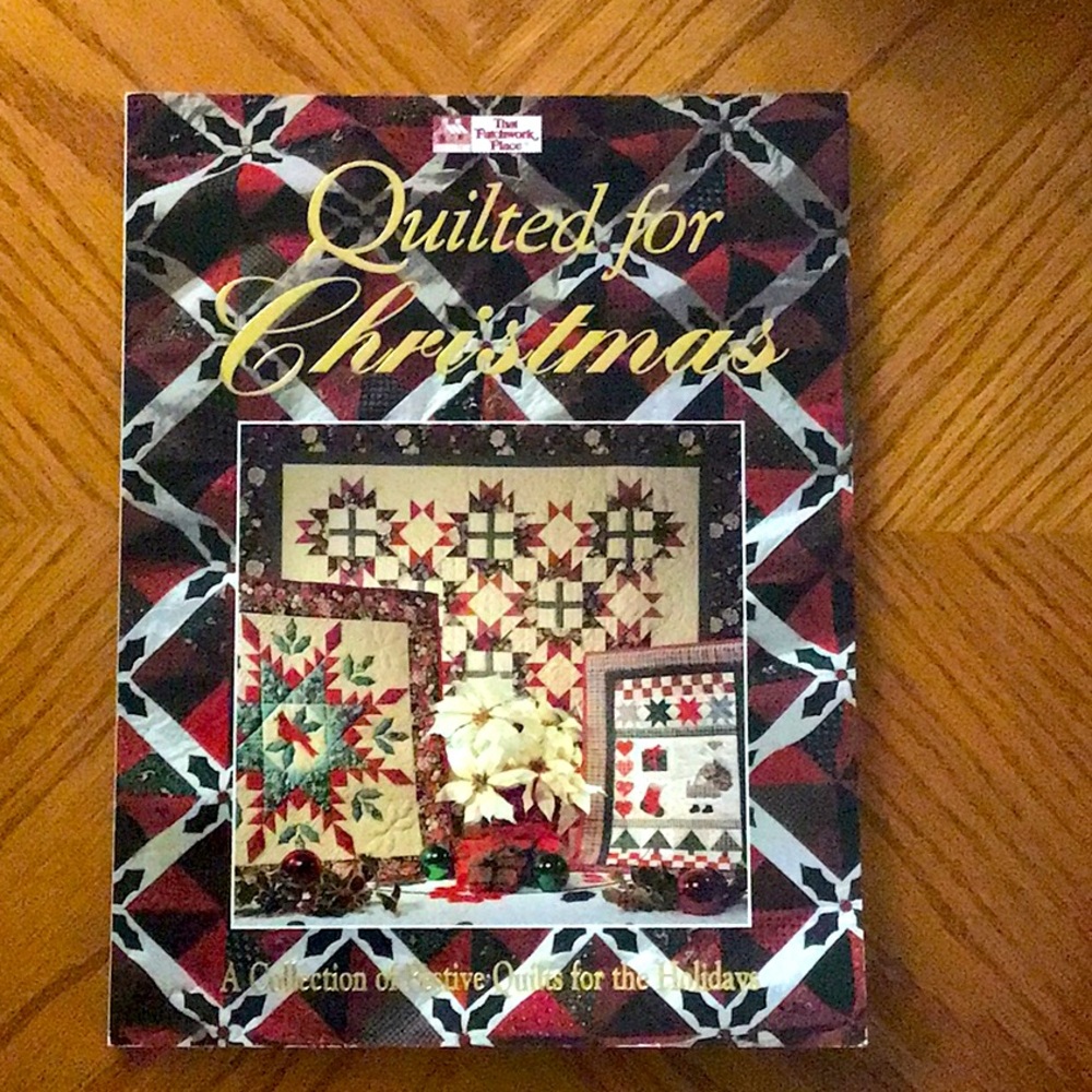 Quilted for Christmas. A collection of festive quilts for the holidays.